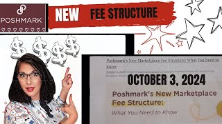 Poshmarks new fee structure is beginning October 3 2024 Will this hurt resellers [upl. by Sallie958]