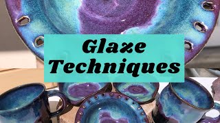 3 Gorgeous Glazes Amaco Glaze Combinations how to [upl. by Yrrol]