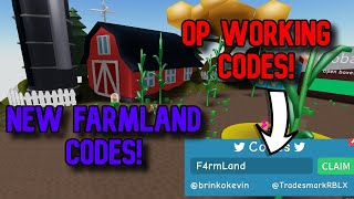 NEW SECRET FARMLAND CODES Roblox Unboxing Simulator [upl. by Retsek282]