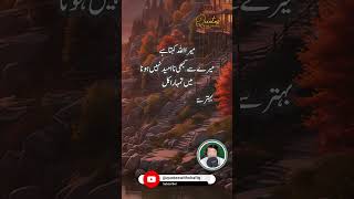 Maira ALLAH kehta hay mairay say kabhi  Islamic quotes in urdu  Aqwal e zareen status  Quotes [upl. by Blythe445]