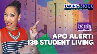 Taking Stock LIVE  APO Alert 138 Student Living [upl. by Noiram]