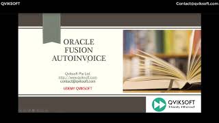 Oracle Fusion Receivables AutoInvoice [upl. by Abramo]