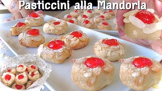 PASTICCINI ALLE MANDORLE solo 3 ingredienti Mandorle Albumi Zucchero FACILI e VELOCI Glutenfree [upl. by Lida]