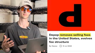 Depop REMOVED Seller Fees [upl. by Nileuqcaj]