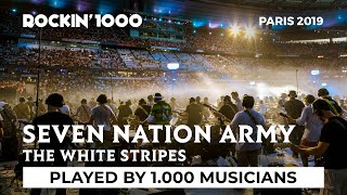 Seven Nation Army  Rockin1000 Thats Live Official [upl. by Kaliski]