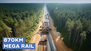 Rail Baltica  Europes New 63BN Transport Project [upl. by Felton]