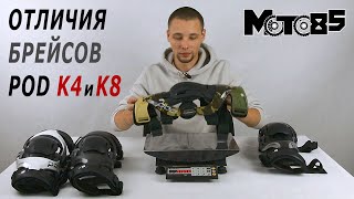 Отличия брейсов Pod K4 и K8 [upl. by Ezra]