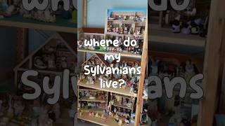 which figures live in my Sylvanian Families houses shorts [upl. by Jelena]