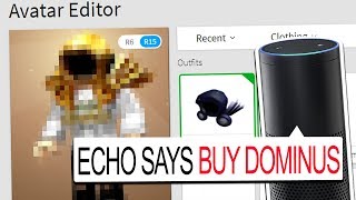 AMAZON ECHO CHOOSES WHAT RARE ITEMS I BUY Roblox [upl. by Anilegnave]