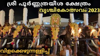 Panchari Melam 🔥  Pazhuvil Raghu Marar  Sree Poornathrayeesa Temple Thrippunithura [upl. by Aidroc]