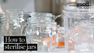 How to sterilise jars [upl. by Ardnaiek]