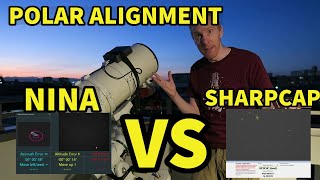 Polar Alignment BATTLE WHO WINS  Sharpcap PA Settings [upl. by Gaston186]