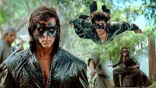 Hrithik Roshan Saving His Father Fight Scene  Krrish Movie Scenes  Tollywood Box Office [upl. by Valentijn]