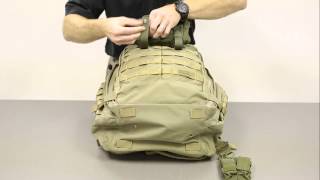 511 Rush Backpack  Using the Molle System [upl. by Wadsworth]