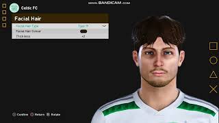 PES 2021 How to create Odin Thiago Holm 🇳🇴 Celtic summer transfer [upl. by Avrom]