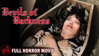 Horror Film  DEVILS OF DARKNESS  FULL MOVIE  Classic Horror Collection [upl. by Cicily]