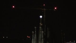 LA ESTRELLA DE LA SAGRADA FAMILIA BARCELONA [upl. by Haropizt]