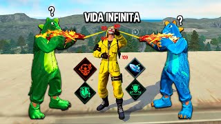 PRUEBO LAS HABILIDADES QUE TE DAN VIDA INFINITA Y ESTO PASO 😱🔥 FREE FIRE [upl. by Shore556]