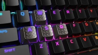 HyperX Gaming Keycaps Upgrade Kit Titanium Update Review [upl. by Arrej824]