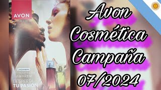 AVON CAMPAÑA 072024 COSMETICA ARGENTINA 🇦🇷 [upl. by Annairoc140]