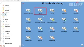 RAMICRO  Finanzbuchhaltung  Buchen [upl. by Ecirtnahc]