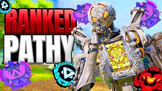 High Level Pathfinder Ranked Gameplay  Apex Legends [upl. by Yelekalb]