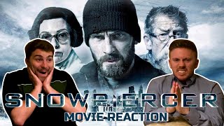 SnowPiercer 2013 MOVIE REACTION FIRST TIME WATCHING [upl. by Iegres]