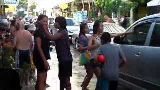 Songkran Wasserfest Jomtien Pattaya  Soi 7 [upl. by Oeak]