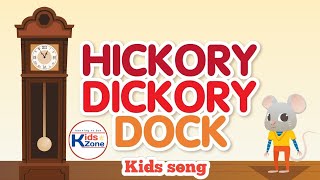 Hickory Dickory Dock Super Simple Songs Nursery Rhymes Song 2023 [upl. by Eikcuhc]