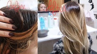 DECOLORAZIONE con Olaplex e come TONALIZZARE i capelli arancioni [upl. by Ahsyek]