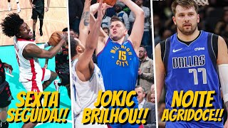 Jokic BRILHA contra o Wolves  Noite AGRIDOCE para Luka  Rockets vence SEXTA SEGUIDA  Rodada NBA [upl. by Lennahs]