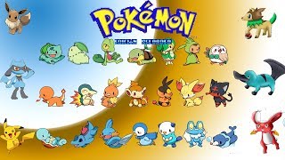 Ubicación exacta de todos los iniciales  Pokemon Reloaded The Last Beta [upl. by Haseefan]