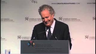 Le premier ministre Jean Charest blague à propos des manifestations [upl. by Sila]