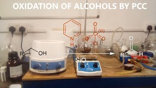 Modified method of PCC alcohol oxidation [upl. by Farrington]