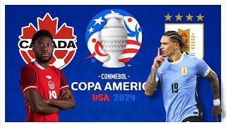 COPA AMERICA 2024  CANADA VS URUGUAY  3ER LUGAR [upl. by Tess280]