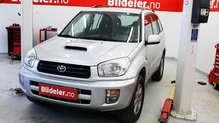 Toyota RAV4 Hvordan bytte dieselfilter  20 D4D  2000 til 2005 mod XA20 [upl. by Hsepid]