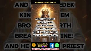 Melchizedek a priest like Jesus peaceinchrist melchidezek priest [upl. by Cherey963]