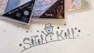 December Stickii Club unboxing  Daiso HAUL⛄✨ [upl. by Abana949]