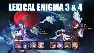 Lexical Enigma Stage 3 amp 4 Nihility Full Auto [upl. by Dixon545]