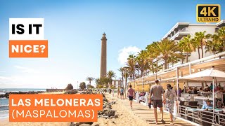 Walking in Las Meloneras Maspalomas on Gran Canaria 4K [upl. by Giorgi515]