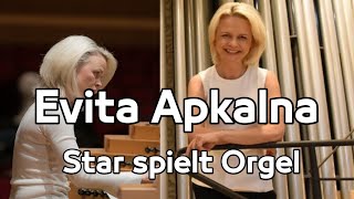 Reaktion  Starorganistin Evita Apkalna Sie füllen die größten Konzertsäle der Welt [upl. by Alamak609]