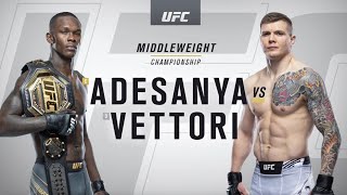 UFC 263 Israel Adesanya vs Marvin Vettori Highlights [upl. by Novonod384]