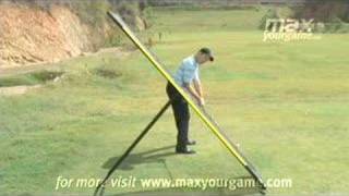 Golf explanation of swing plane [upl. by Marcello]