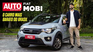 FIAT MOBI de R 75990 A VERSÃO TOPO DE LINHA do CARRO MAIS BARATO do BRASIL [upl. by Annehcu]