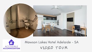 Accessible Accommodation Mawson Lakes Hotel Adelaide [upl. by Savdeep]