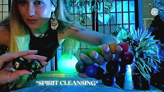 POV Reiki ASMR  🔥Cleansing your Spirit🔥  wooden massage tools  visual and audio ASMR [upl. by Arnst]