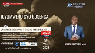 3 ICYUMWERU CYO GUSENGA  Umushyikirano n’Imana Isengesho rifite imbaraga by Joseph NSENGIYUMVA [upl. by Claiborn]