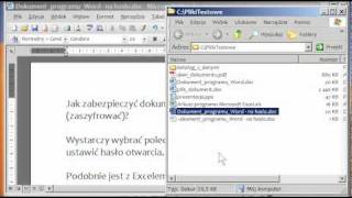 Word i Excel  zabezpieczone na hasło [upl. by Laveen564]