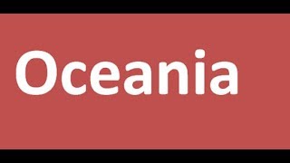 Oceania  Oceania continent  List of countries in Oceania  dependent territories in Oceania [upl. by Georgena]