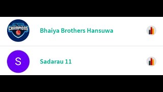 मरहूम केहर फकीर क्रिकेट प्रतियोगिता देवीकोट Hasuaa vs sadrau 11 [upl. by Salomi]